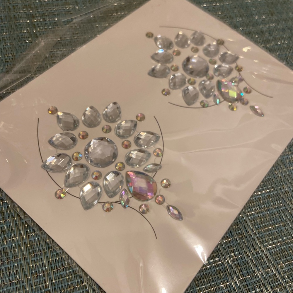 NWT Nipple Cover Bling Body Jewelry for Carnival & Raves